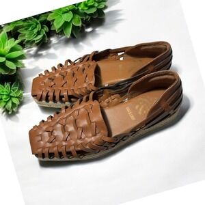 Sam‎ & Libby Espadrille Saddle Woven Cutout Flats - Size 7.5 New With Tags